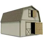 Best Barns Roanoke 16x32 Wood Shed