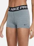 Nike - Smoke Grey - Women’s Pro 3” Shorts