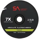 Scientific Anglers Absolute Fluorocarbon Trout Tippet