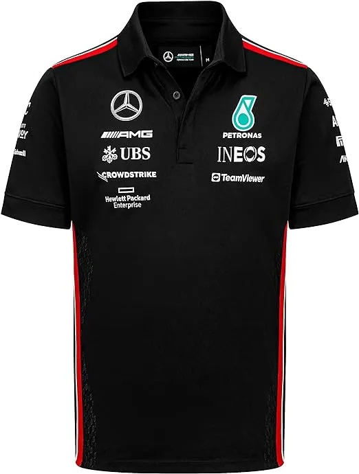 Mercedes AMG Petronas F1 2023 Men's Team Polo Shirt