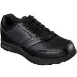 Skechers Men's Work Relaxed Fit Nampa Slip Resistant Sneaker, Black