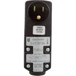 Leviton GSRA1 Self-Test Right Angle Plug-In GFCI  15 Amp  120 Volt  Automatic...