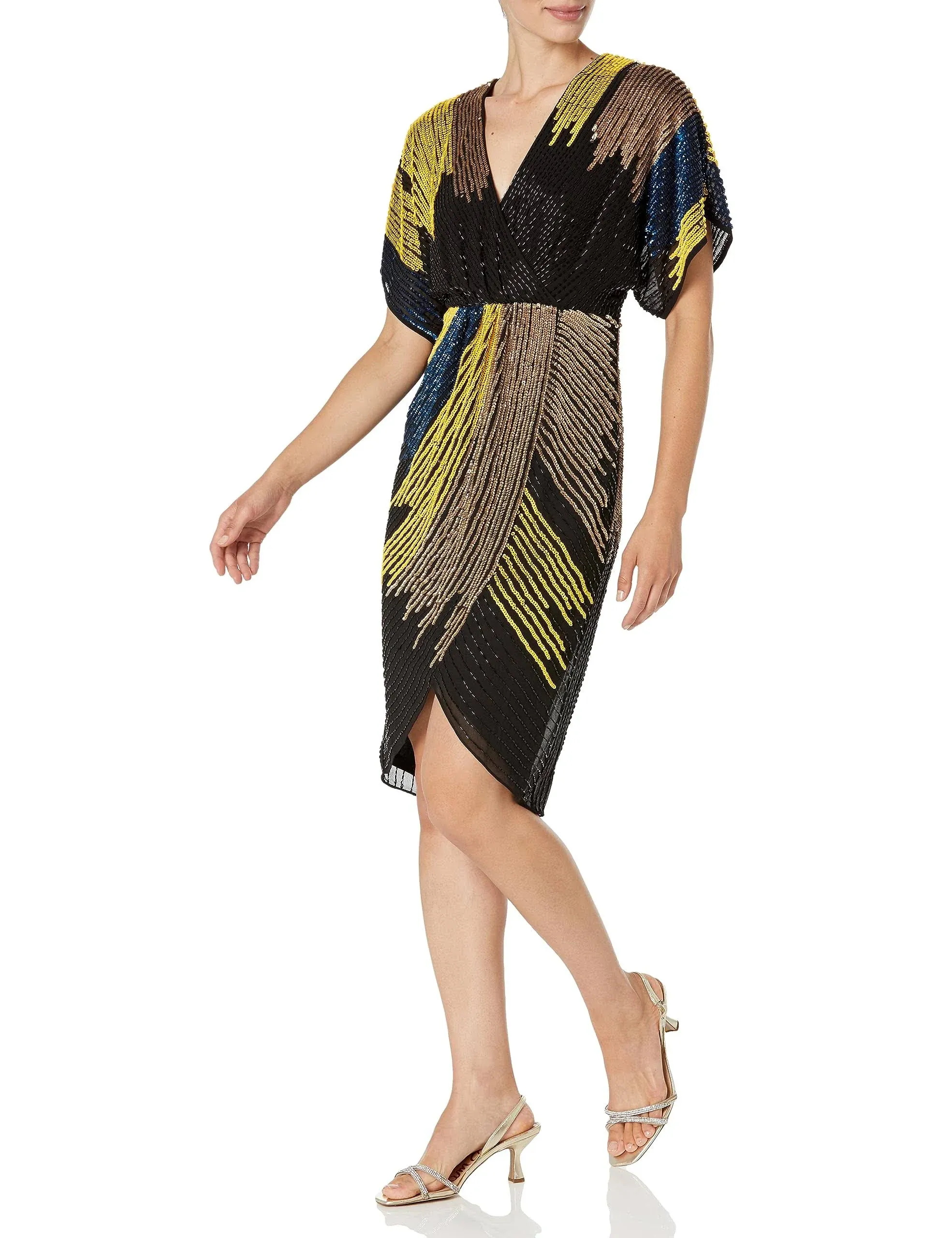 Aidan by Aidan Mattox Women's Beaded Dress