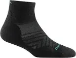 Darn Tough Run 1/4 Ultra-Lightweight Cushion Sock - Women's Black, L