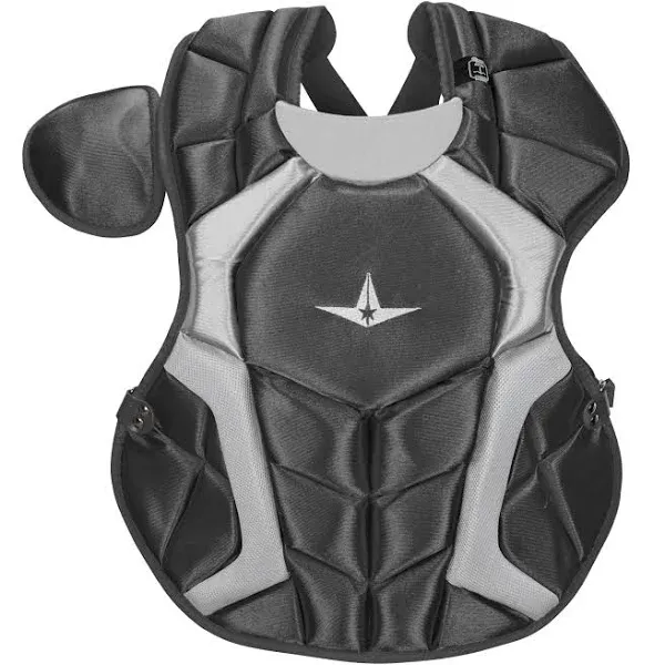 All Star System7 Axis NOCSAE Certified Youth Baseball Catcher's Chest Protector - Ages 9 - 12