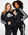 adidas Women's Warm-Up Tricot Slim 3-Stripes Track Jacket