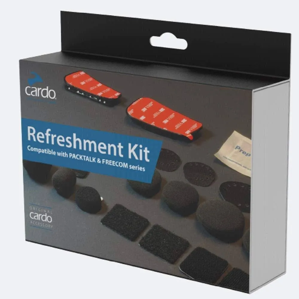 Cardo Freecom / Packtalk Refreshment Kit, Black