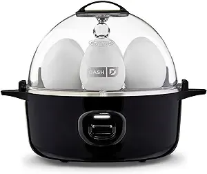 3-in-1 Express 7-Egg Cooker with Omelet Maker and Poaching, Aqua