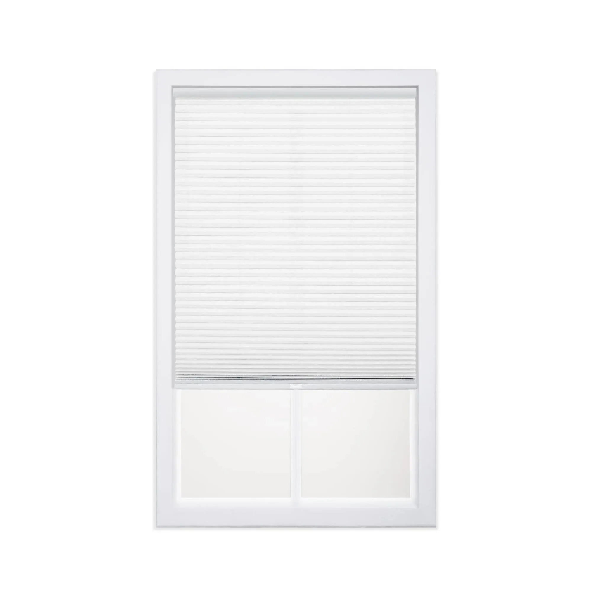 DEZ FURNISHINGS ; Cordless 1´´ Light Filtering Cellular Shade, White 1.5´´ x 71.