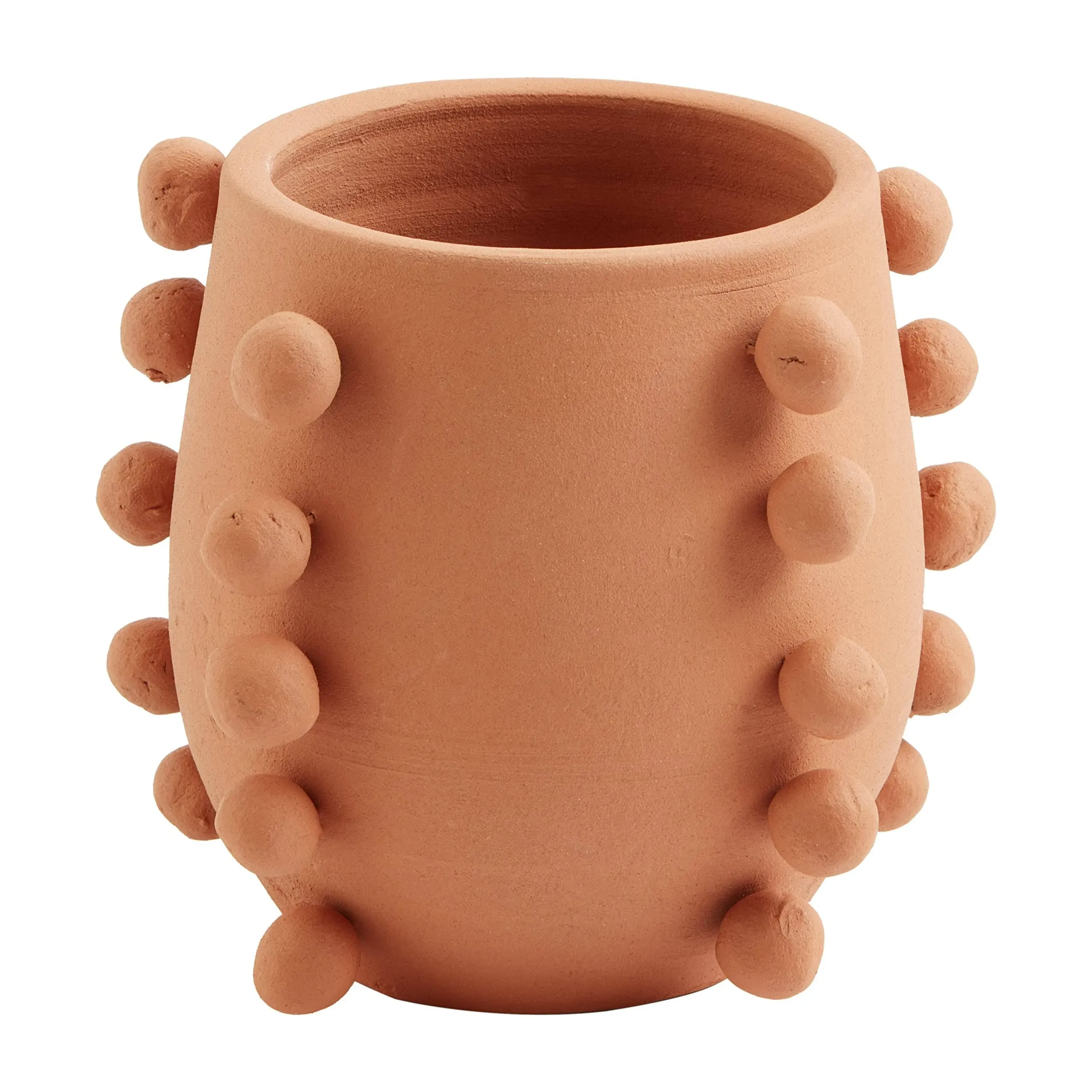 Terracotta Beaded Pot | Small