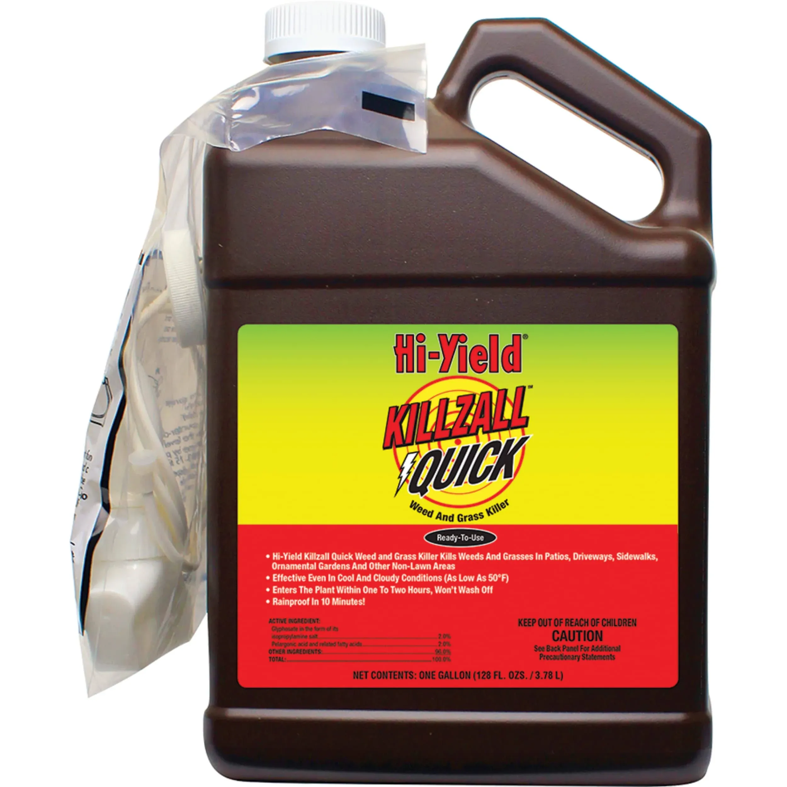 Hi-Yield 32169 Killzall Quick Weed and Grass Killer, 1 Gallon