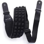 KLIQ AirCell Guitar Strap for Bass & Electric Guitar with 3" Wide Neoprene Pad and Adjustable Length