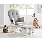 Angel Line Windsor Glider and Ottoman