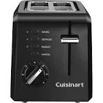 Cuisinart 2-Slice Compact Toaster - Black