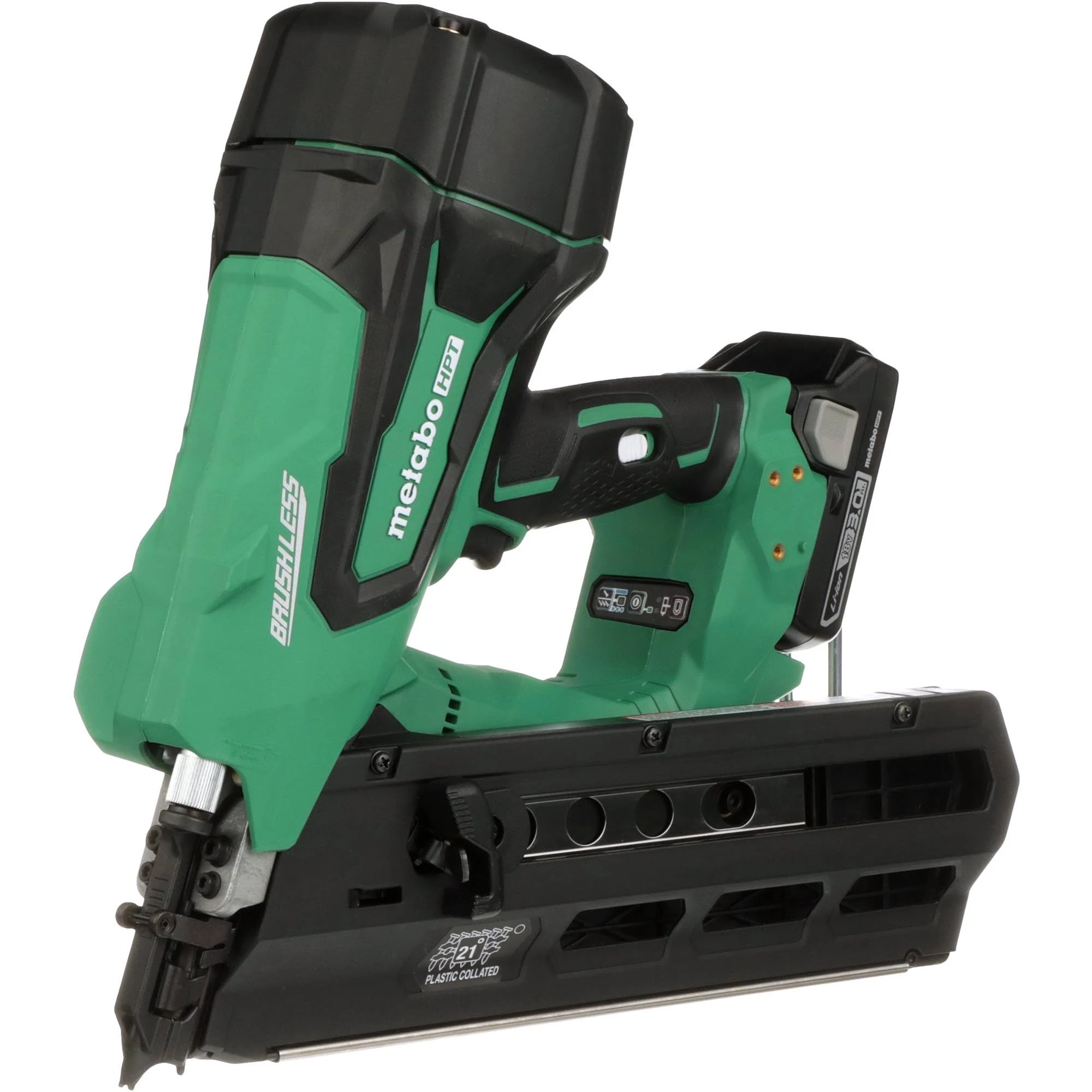 Metabo HPT Cordless 18V MultiVolt Framing Nailer Kit