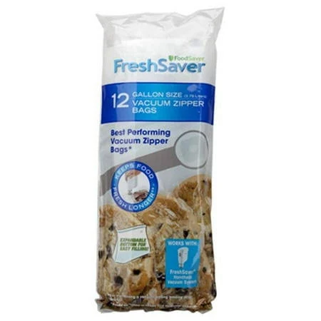 Foodsaver 1 Gallon Vacuum Zipper Bags