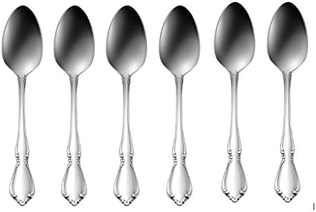 Oneida Chateau Teaspoons - Set of 6, Stainless Steel 18/8