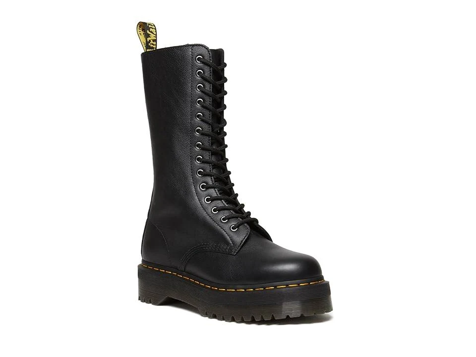 Dr. Martens Black 1B99 Pisa Leather Lace Up Boots