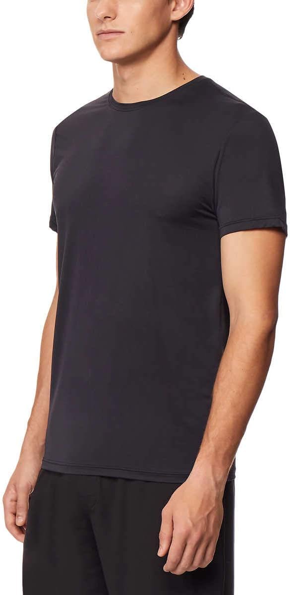 32 Degrees Cool Men&#039;s 4-Pack Air Mesh Crew Neck T-Shirts, Black, Size L