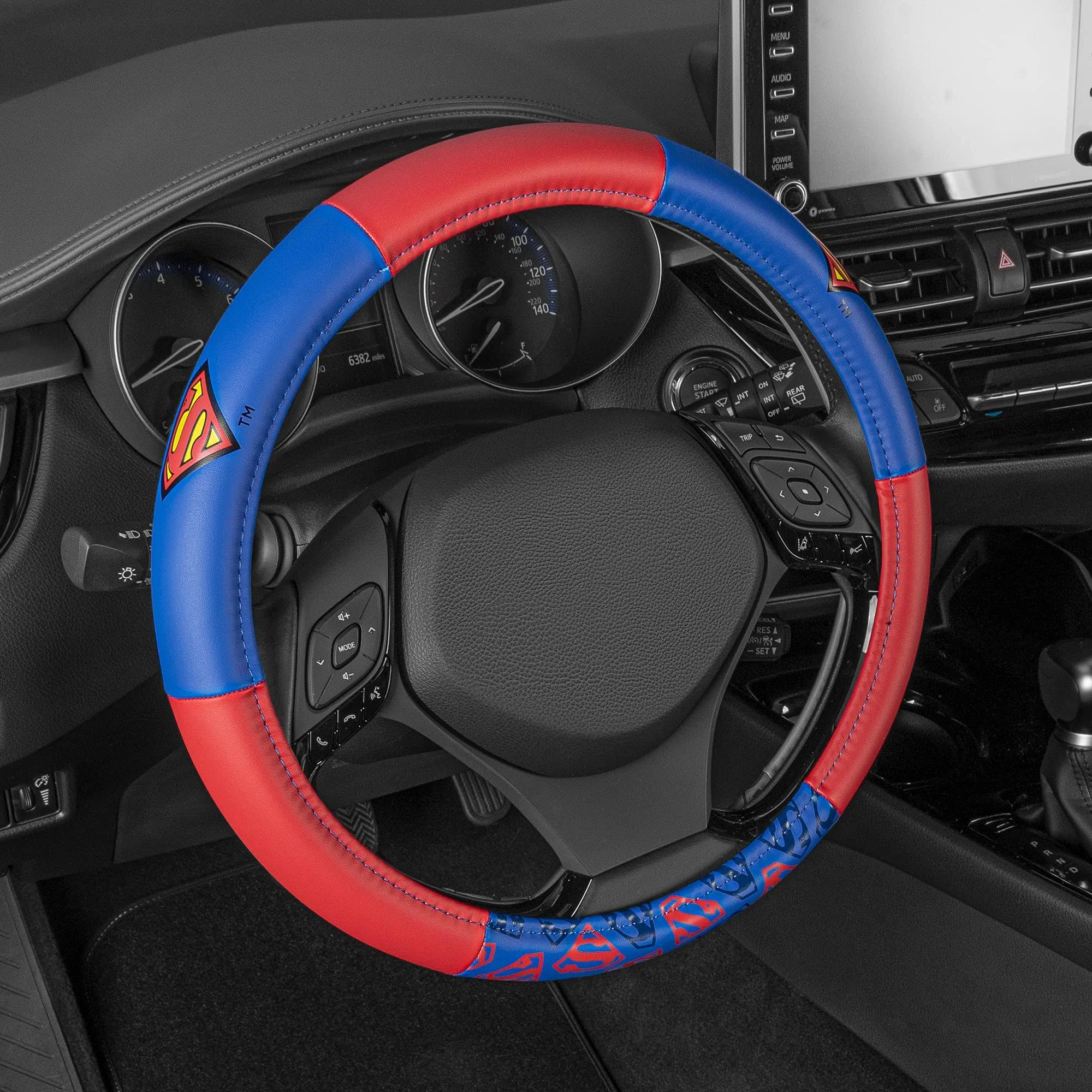 BDK Superman Car Steering Wheel Cover