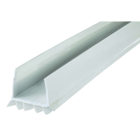 M-D Building Products CINCH White Vinyl Under Door Seal For Doors 36 in. L X 1.75 in.