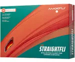 Maxfli 2023 Straightfli Matte Orange Golf Balls