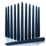 CANDWAX Taper Candles Set of 12 Candles Dripless and Unscented