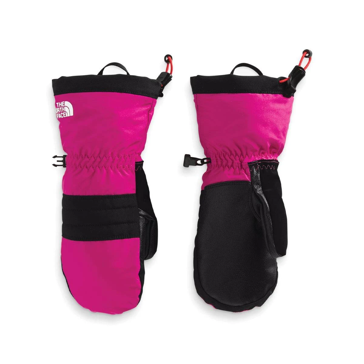 The North Face Kids' Montana Ski Mitt Fuschia Pink/TNF Black / L