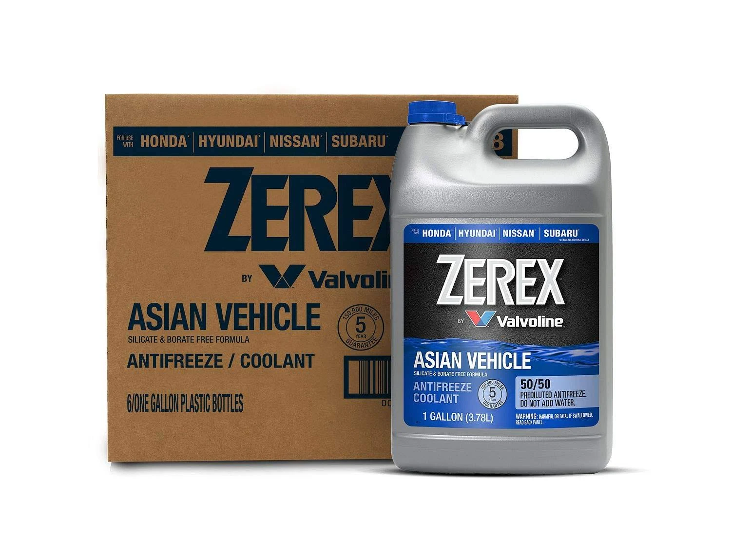 3PK ZEREX Coolant / Antifreeze for Honda Acura Civic Accord Prelude Odyssey CR-V