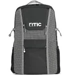 RTIC Chillout 24 Can Backpack Cooler Insulated Portable Soft Cooler Bag for Lunch Beach Drink Beverage Travel Camping Picnic Car Hiking Black