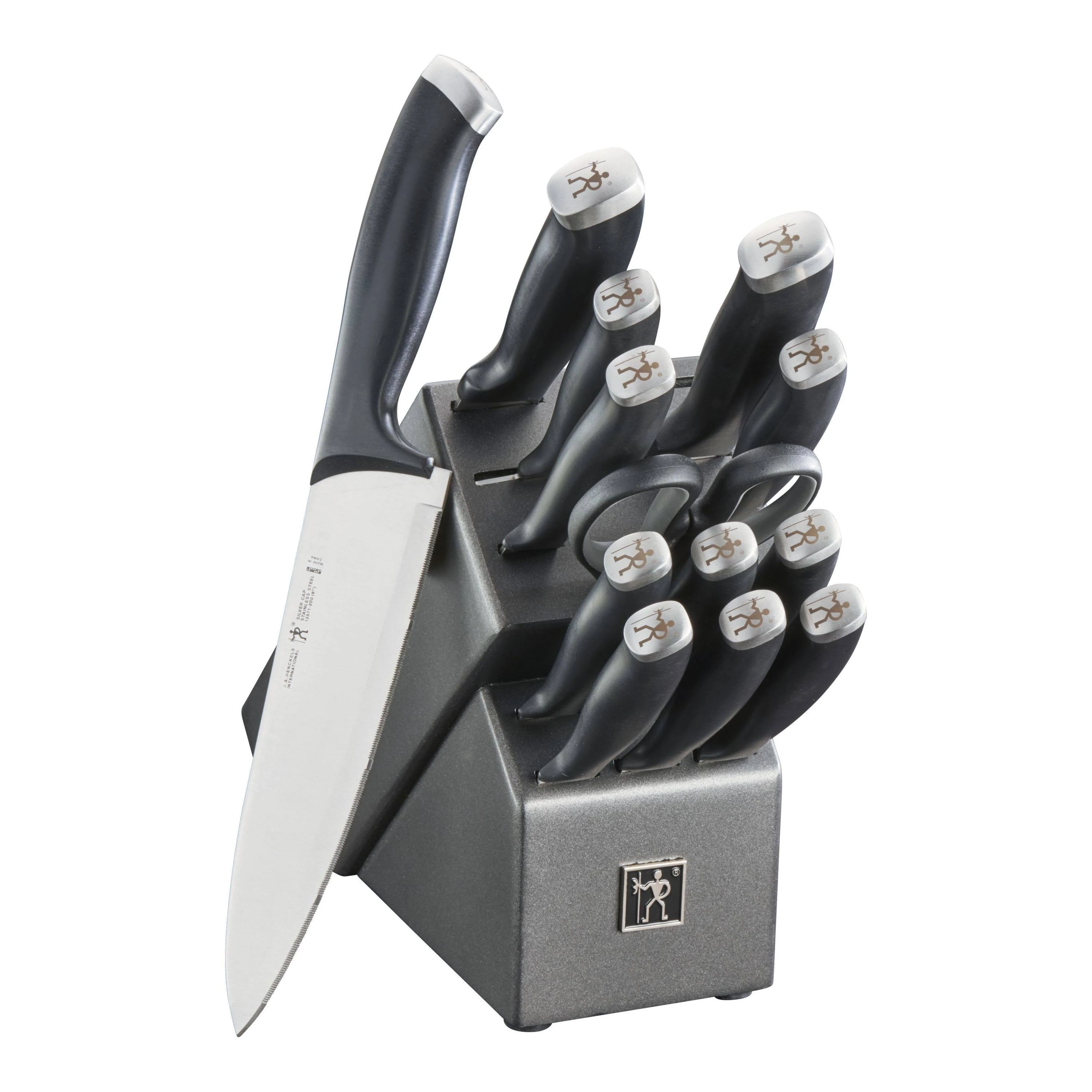 Henckels Silvercap 14-Piece Knife Block Set