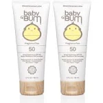 Baby Bum Mineral Sunscreen Lotion | SPF 50 | UVA, UVB Face and Body Protection | Fragrance Free Safe for Sensitive Skin | Travel Size | 3 Ounce | Pack