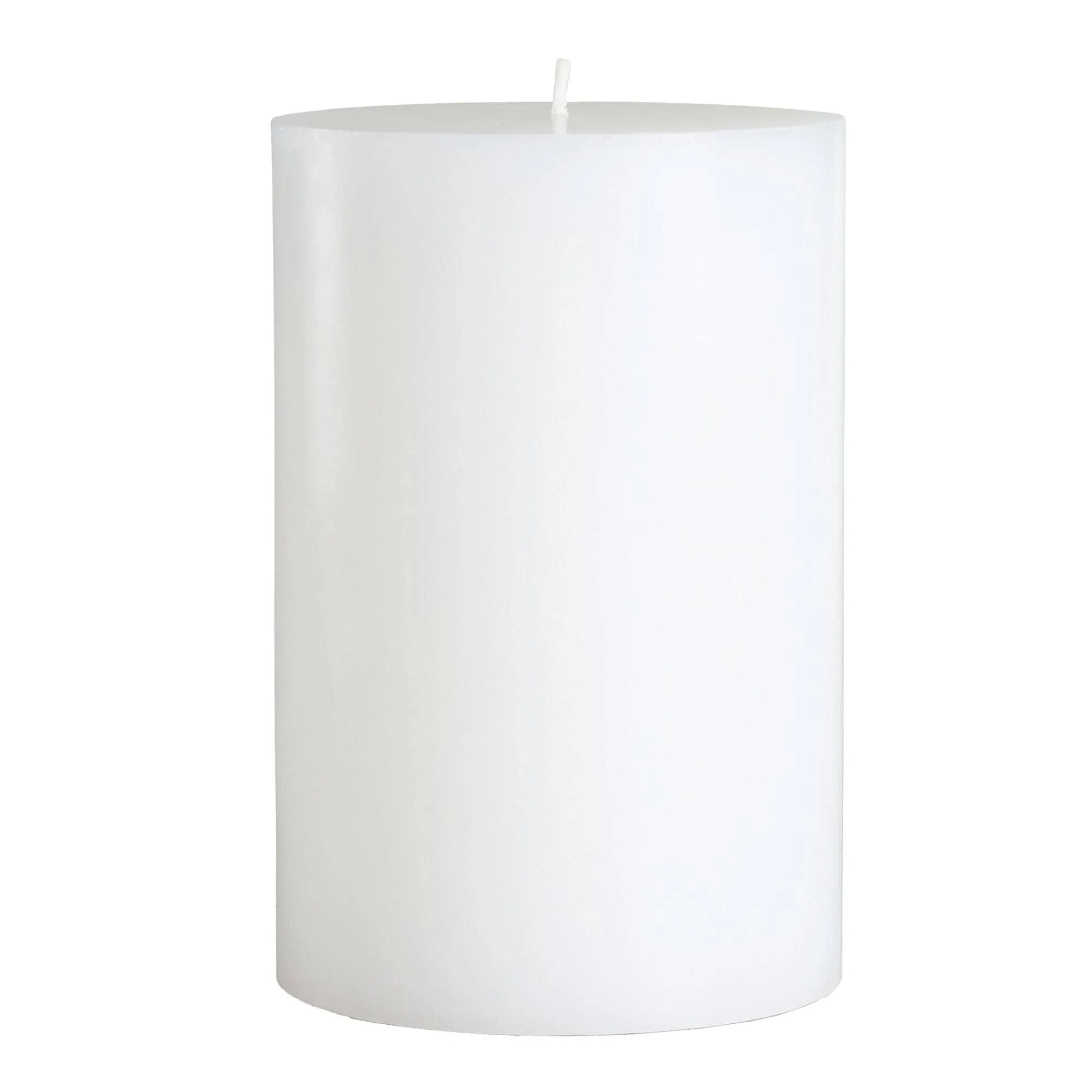 3 Unscented Pillar Candles