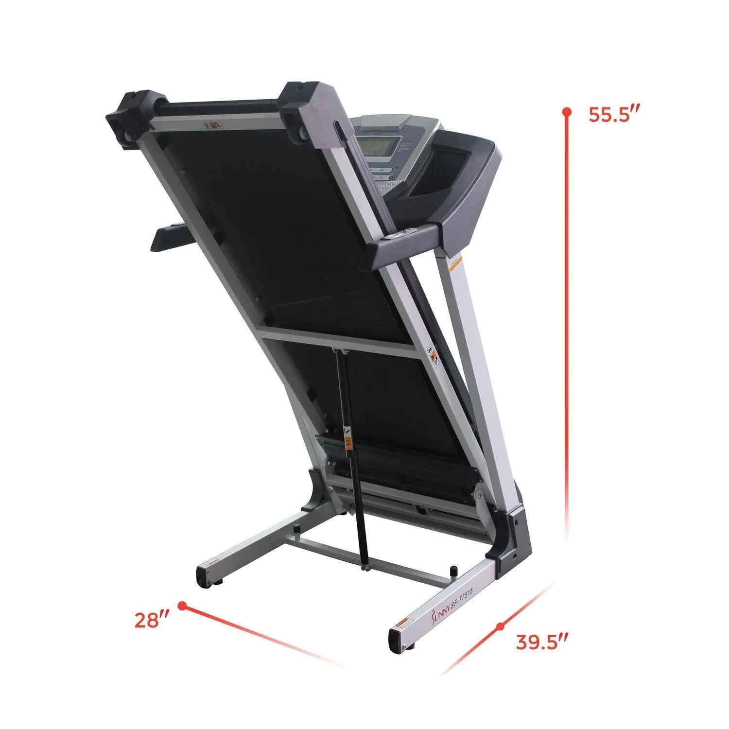 Sunny Health & Fitness SF-T7515 Smart Treadmill with Auto Incline