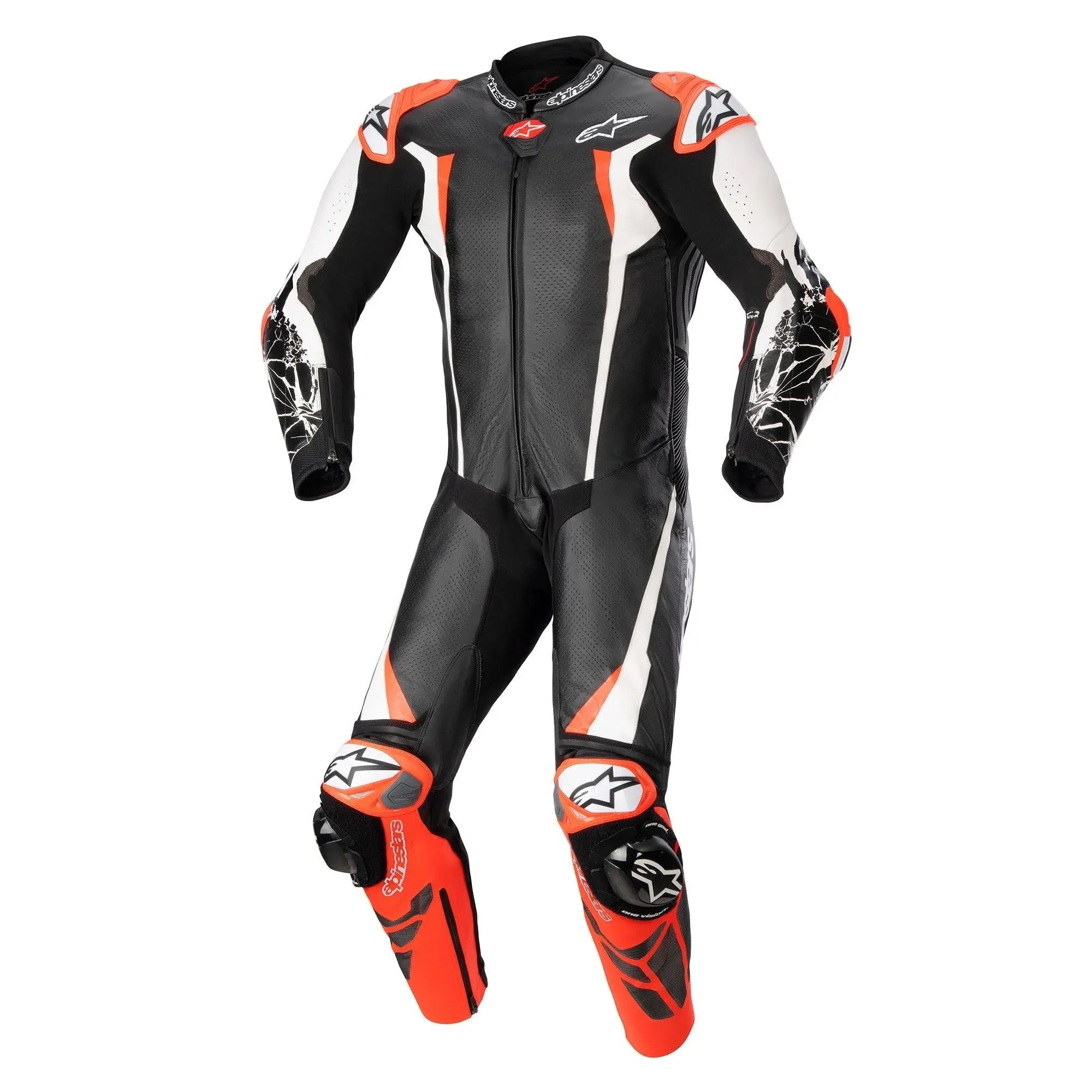 Alpinestars Racing Absolute V2 Race Suit - Red/White/Black - 54