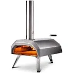 NEW Ooni Karu 12 Portable Pizza Oven Wood &amp; Charcoal Fired Silver