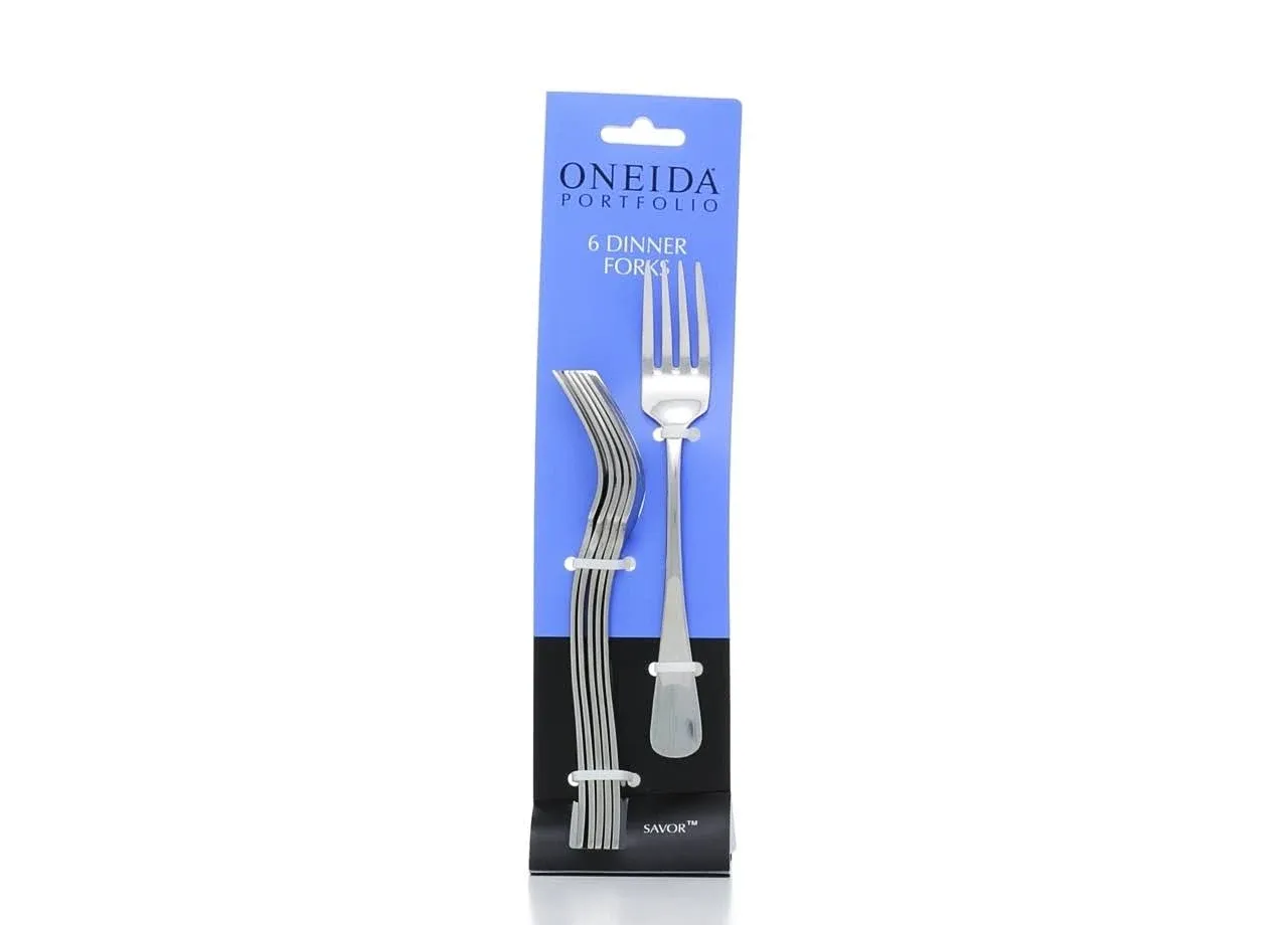 Oneida Savor Dinner Forks Set of 6