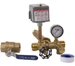 Professional Boshart Industries Plumb Eeze Tank Installation Kit with Brass Union Tank Tee, Water Well Pressure Tank Fits Most Tanks Up to 16, No Lea