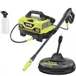 Ryobi RY141820VNM 1800 psi 1.2 GPM Cold Water Electric Pressure Washer