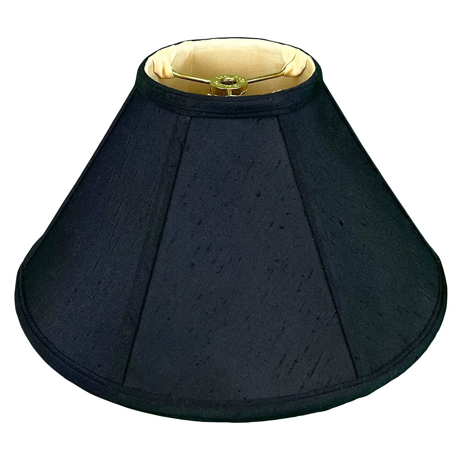 Royal Designs Empire Lamp Shade, Black, 5 x 14 x 9.5