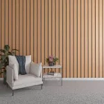 Traditional Adjustable Wood Slat Wall Kit