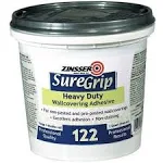 SureGrip 122 Wallcovering Adhesive, Clear, 1 qt., Zinsser, 69384