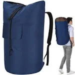 Laundry Bag Backpack Extra Large, 115L Laundry Backpack with Padded Shoulder Strap, Sturdy Travel Laundry Bag, Hanging laundry bag for College Dorm, Apartment, Laundry Backpack Bag