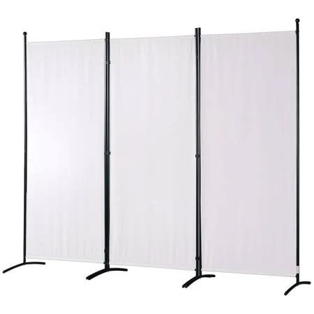 3-Panel Room Divider Folding Partition Privacy Screen Wall Divider Home Office.,