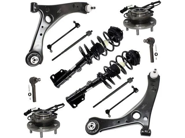 Detroit Axle 12CQSW2500451 Front Strut Suspension Kit for Town & Country Grand Caravan