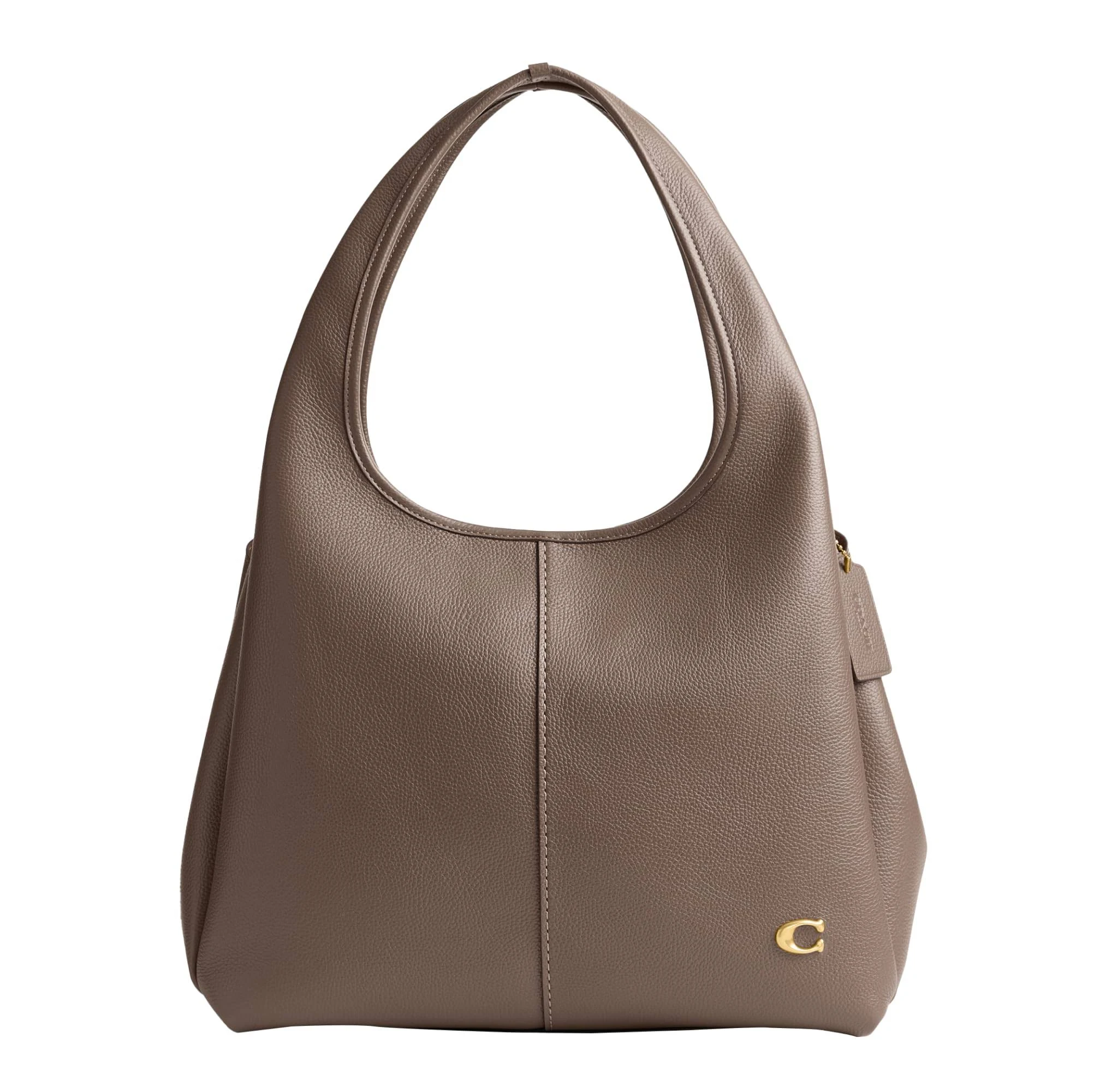 Lana Polished Pebble Leather Shoulder Bag