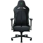 Razer - Enki Gaming Chair for All-Day Comfort - Black/Green