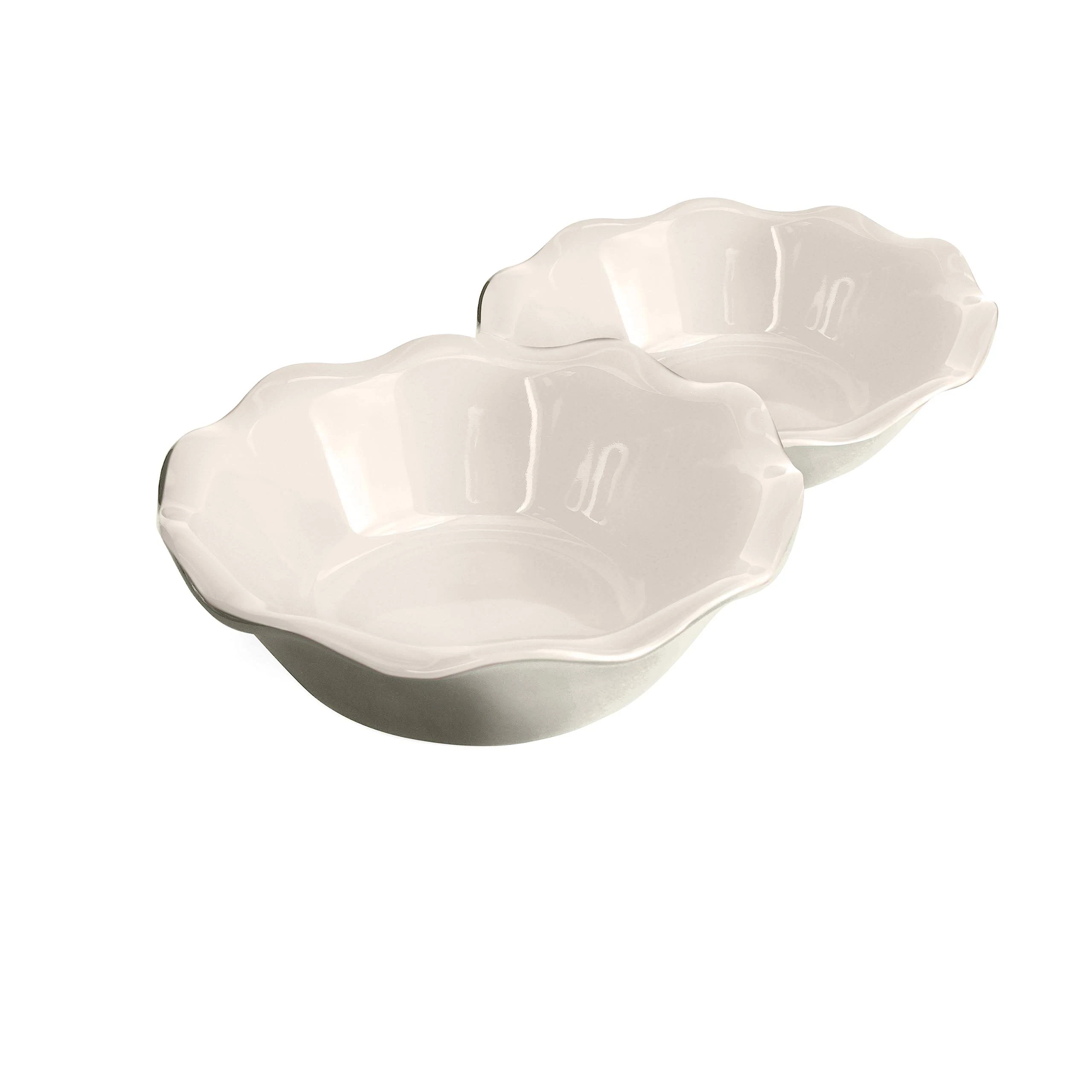 Emile Henry Mini (Set of 2) Pie Dish, Pearl Gray