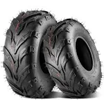 145 70-6 Tires, 145/70-6 Tubeless Go Kart Mini Bike Tires, 4PR, Pack of 2