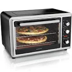 Hamilton Beach Countertop Oven with Convection & Rotisserie - Black